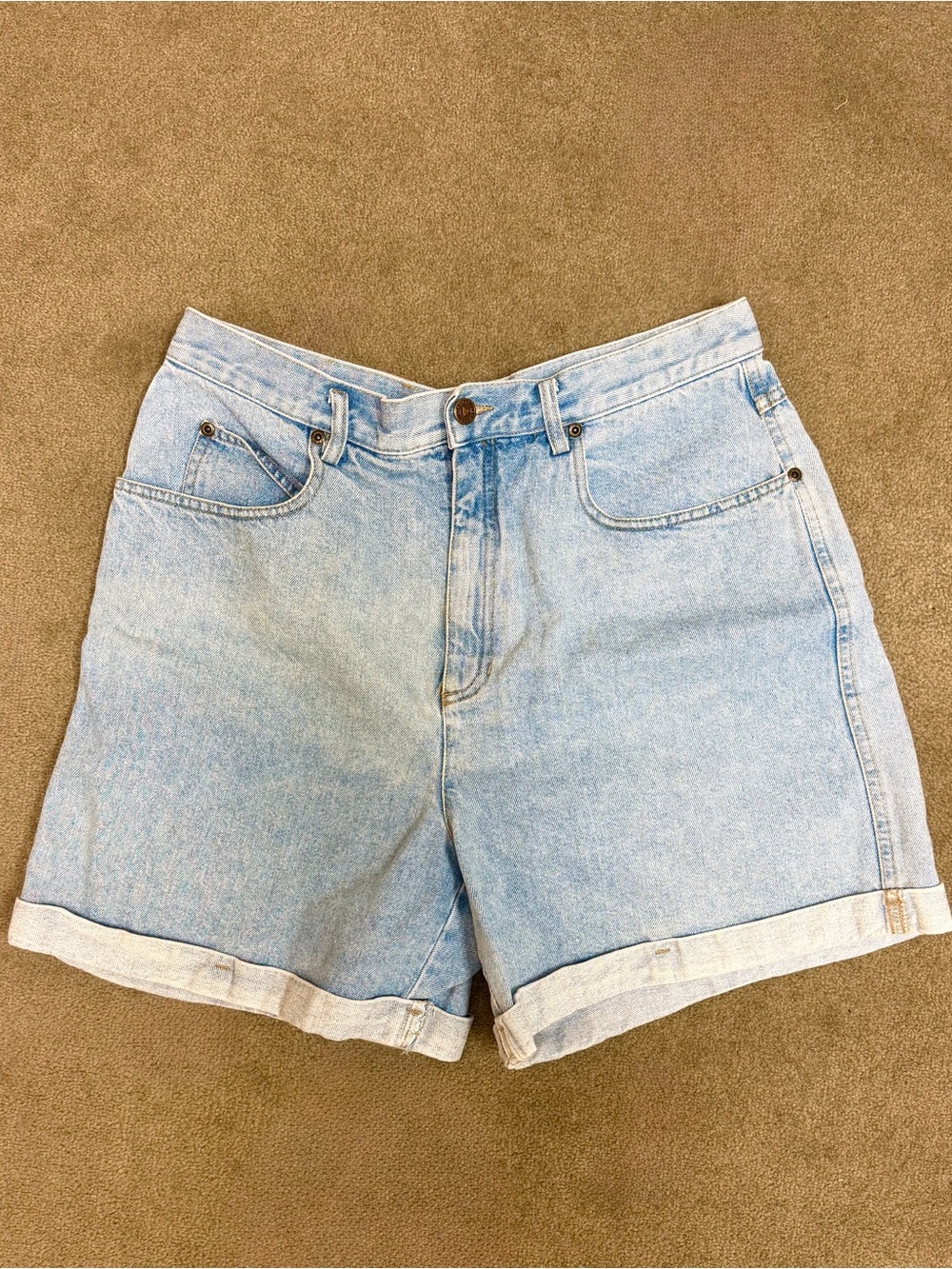 90s Vintage 🌼 LizWear High-Rise 5 1/2” Denim Jean Shorts